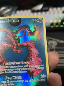 Pokemon TCG Galarian Moltres SWSH284 Sword & Shield Illustration Rare Promo - Image 3