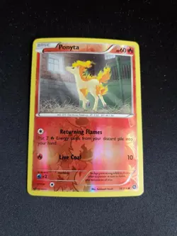 Ponyta - 2016 Pokemon Steam Siege - Reverse Holo #16/114 - NM/MINT - Image 1