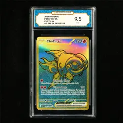 TQG 9.5 MINT+ 2024 Pokemon ENG Chi-Yu ex 241/091 UR - Image 2
