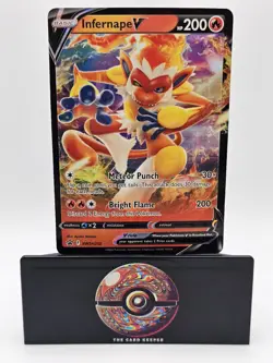Pokemon - Infernape V Sword & Shield - SWSH252 Black Star Promo - Image 1