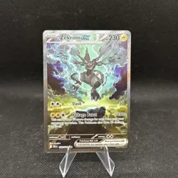 Pokemon TCG Zekrom EX SIR 166/086 Black Bolt English- NM PACK FRESH - Image 1