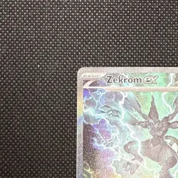 Pokemon TCG Zekrom EX SIR 166/086 Black Bolt English- NM PACK FRESH - Image 3