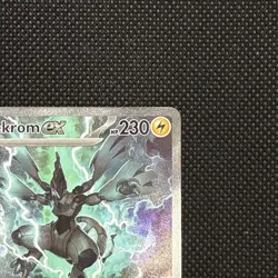 Pokemon TCG Zekrom EX SIR 166/086 Black Bolt English- NM PACK FRESH - Image 4