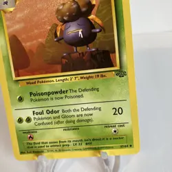 Pokemon TCG Gloom Jungle 37/64 Regular Unlimited Uncommon- Lightly Played - Image 4