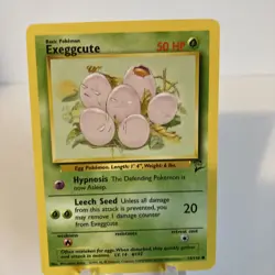 Pokemon TCG Exeggcute Base Set 2 74/130 Regular Unlimited Common- Near Mint - Image 1