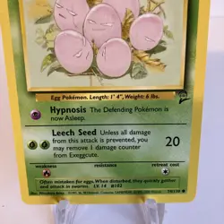 Pokemon TCG Exeggcute Base Set 2 74/130 Regular Unlimited Common- Near Mint - Image 3