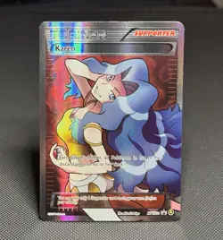Pokemon TCG: Karen XY177a - Alternate Art Promo - *NM* - Image 1