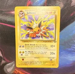 Pokemon Jolteon Jungle Rare 20/64 Unlimited Regular WOTC English 1999 - Image 2