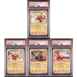PSA Warm Pikachu 094 095 096 097/XY-P Uniqlo Promo Pokemon Japanese 2014 5a - Image 1