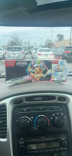 Pokemon Prismatic Evolutions Surprise Box And Booster Bundle Sealed - Image 1