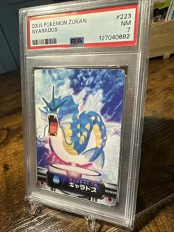 2004 Pokemon Advanced Generation Zukan #223 Gyarados PSA 7 - Image 2