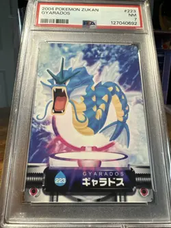 2004 Pokemon Advanced Generation Zukan #223 Gyarados PSA 7 - Image 4