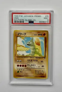 2001 Pokemon Southern Islands Onix 3/18 Promo PSA 9 MINT - Image 1