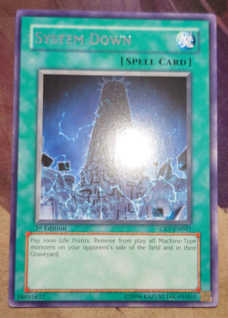 System Down 1st Ed Rare CRV-EN041 Yu-Gi-Oh! - Image 1