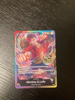 One Piece TCG Promo Set - P-077 -P L - ST01-012 - P-117 - P-007 - P-001(6 cards) - Image 4