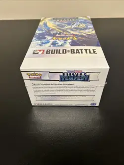 Pokemon TCG: Silver Tempest Build And Battle Case X10 New Factory Sealed - Image 4