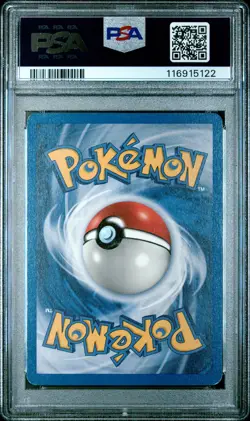 1999 POKEMON FOSSIL #30 ZAPDOS PSA 7 - Image 2