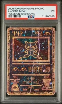 2000 POKEMON GAME MOVIE POKEMON 2000 MOVIE ANCIENT MEW PSA 1 - Image 1