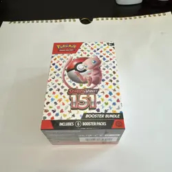 Pokemon 151 Scarlet Violet Booster Bundle English TCG, New Factory Sealed - Image 1