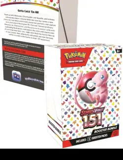 Pokemon TCG Scarlet & Violet 151 Booster Bundle Sealed New (6 packs) ENGLISH - Image 3