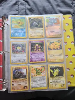 Pokemon Card Binder Collection Holos Vintage Ereader Promos Rares - Image 1