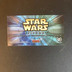 Star Wars Topps Episode 1 Series 2 Widevision Embosse Foil Card E3 Jabba the Hut - Image 2
