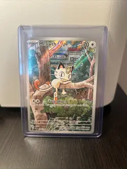 Meowth 106/094 Phantasmal Flames English Pokemon Card TCG - Image 1