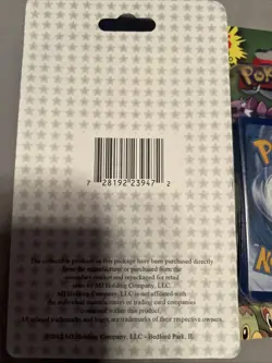 2012 Pokemon Booster Pack 15 Cards with 1 Promo Card. New - Image 2
