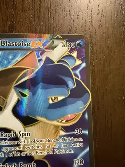 Pokemon TCG Blastoise EX 142/146 Full Art XY Base Set Card - Image 4