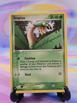 Pokemon TCG Hidden Legends Card | Tropius 27/101 Rare - Image 1