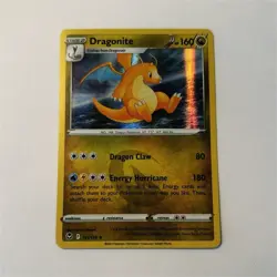 Pokemon Dragonite Reverse Holo Rare 131/195 Silver Tempest Exclusive TCG Card - Image 1