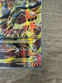 Pokemon Card - M Lucario EX 55a/111 Furious Fists Full Art Ultra Rare Holo - Image 4