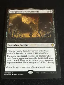 1x Yawgmoth's Vile Offering - Dominaria (DOM) Magic MTG - Image 1