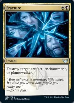 Fracture x4 4x FOIL Strixhaven NM MTG - Image 1
