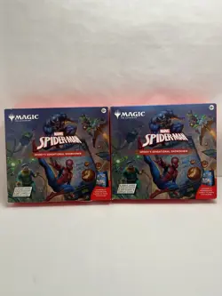 Lot Of 2 - MTG Spider-Man Spidey's Sensational Showdown Scene Box - Image 1