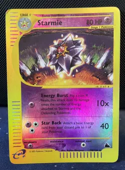 Starmie 30/144 - Pokemon TCG 2003 Skyridge Set - E-Series - Reverse Holo - Image 1