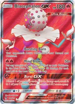Blacephalon GX - 199/214 - Full Art Ultra Rare NM, English Pokemon Lost Thunder - Image 1