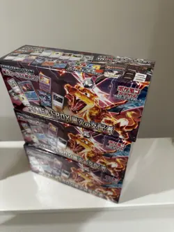 Pokemon - RULER OF THE BLACK FLAME 3x Japanese Deck Build Box US Seller! - Image 2