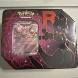 Pokemon Team Rocket Tin [Team Rocket's Mewtwo ex] - Image 1