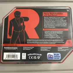Pokemon Team Rocket Tin [Team Rocket's Mewtwo ex] - Image 2