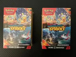 Pokemon Surging Sparks Booster Bundles 2x - SEALED- SHIPS IMMEDIATELY - Image 1