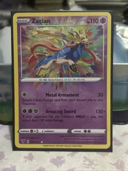 Zacian 82/185 Amazing Rare Vivid Voltage NM - Image 1