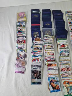 One Piece Card Game Large 2.5kg Job Lot Bundle Red Green & Blue Used - Image 2