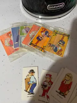 job lot of topps cards football 98 pg tipps brook bond tea toxic high digimon - Image 5