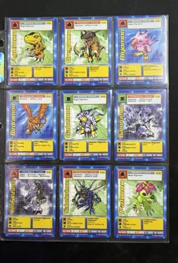 Bandai Digimon CCG 1999 Vintage Trading Cards Game Bundle - Image 1