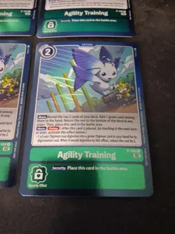 Four Card Lot: Agility Training Digimon Promo P-106 Four Cards - Image 4