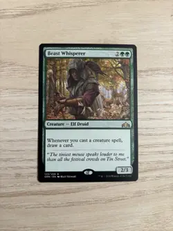 Beast Whisperer GRN 123 Guilds Of Ravnica NM MTG Magic Card English - Image 1