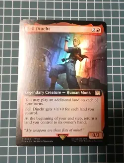 Magic The Gathering - Zell Dincht (Extended Art) Foil FIN Final Fantasy MTG TCG - Image 3