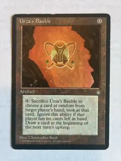Urza's Bauble Ice Age Uncommon Card MTG Magic the Gathering MP - Image 1