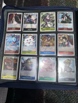 One Piece Huge Binder Collection X396 Cards Lot Nm - Image 1